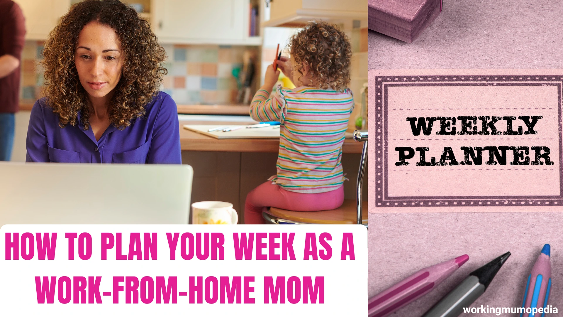 WFHM weekly planner