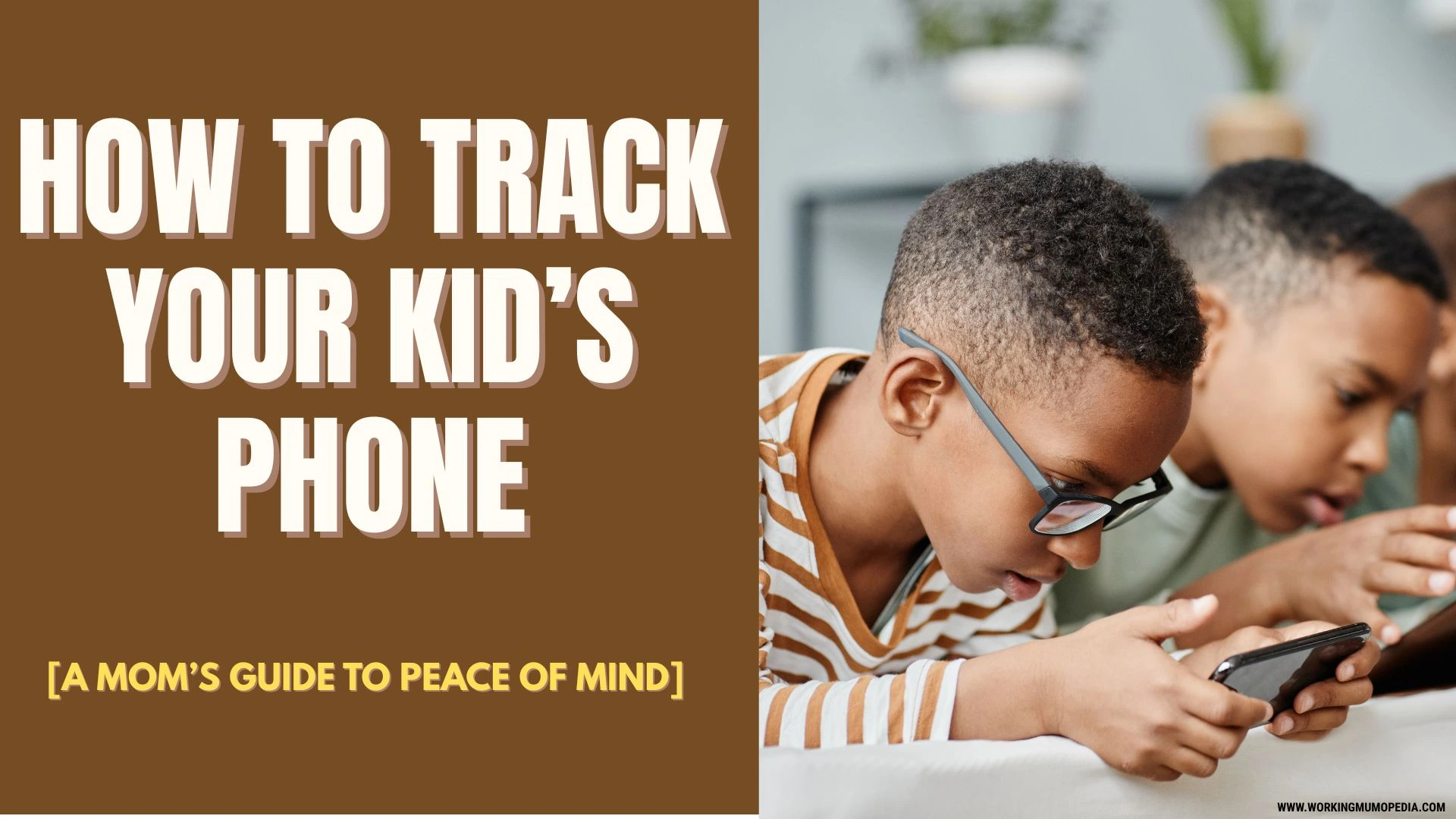 Track kids phone