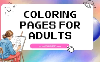 Coloring pages for adults