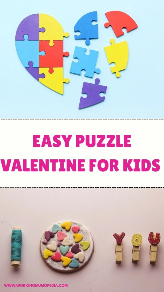 Heart-shaped puzzle
